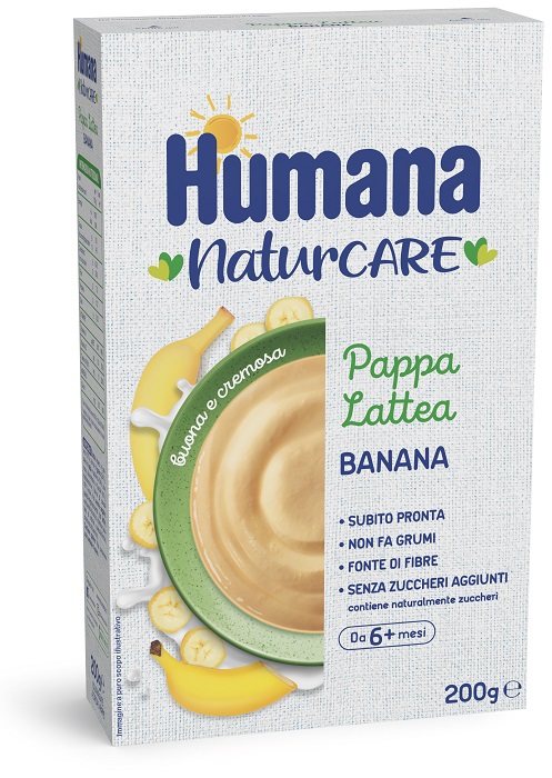Humana Pappa Lattea Banana 200 g